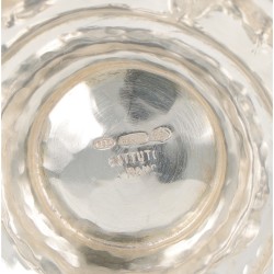 (3) delig koffieservies zilver.