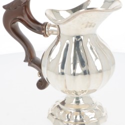 (3) delig koffieservies zilver.