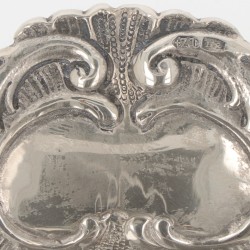 Dienblad zilver.