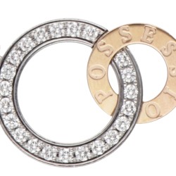 18 kt. Bicolor gouden Piaget 'Possession' collier bezet met ca. 0.44 ct. diamant.