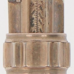 Schuifpotlood / Kroontjespen zilver.