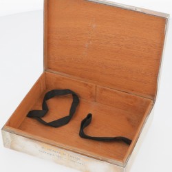 Speelkaarten doos zilver.