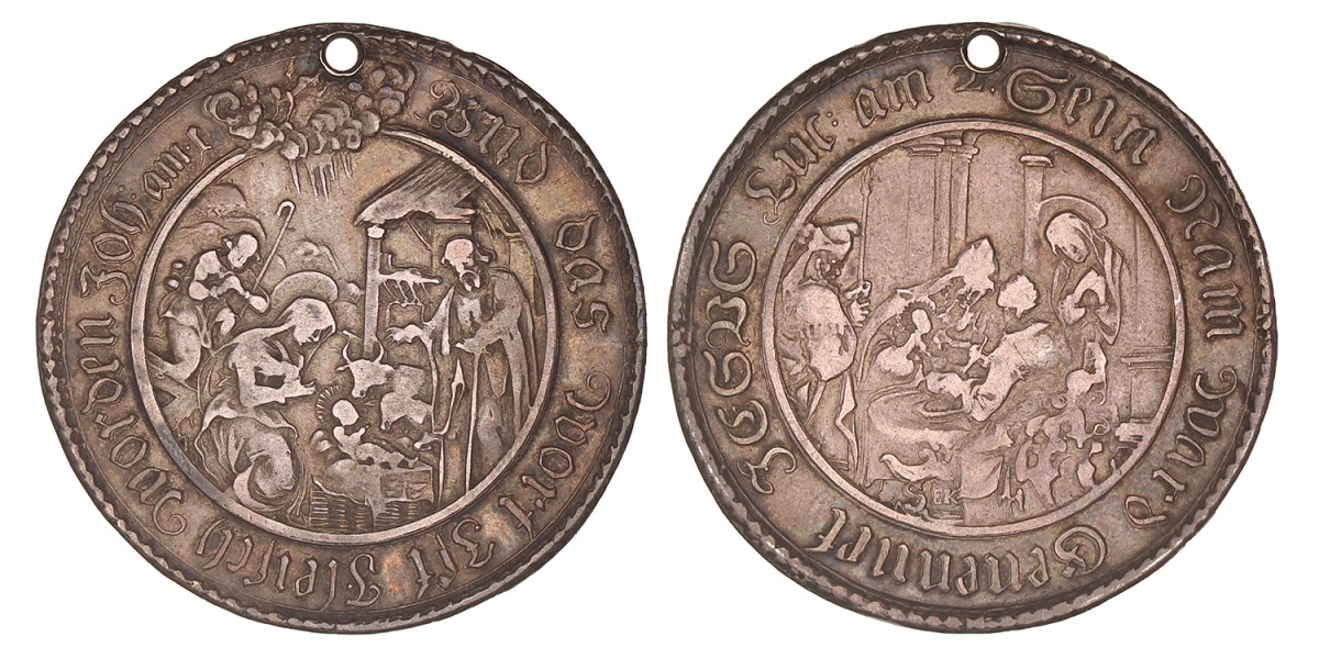 German states. Bishopric of Münster. Ferdinand of Bavaria. 3/4 (Schau)Thaler. N.D. (1647).