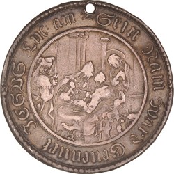 German states. Bishopric of Münster. Ferdinand of Bavaria. 3/4 (Schau)Thaler. N.D. (1647).