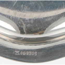Dienblad zilver.