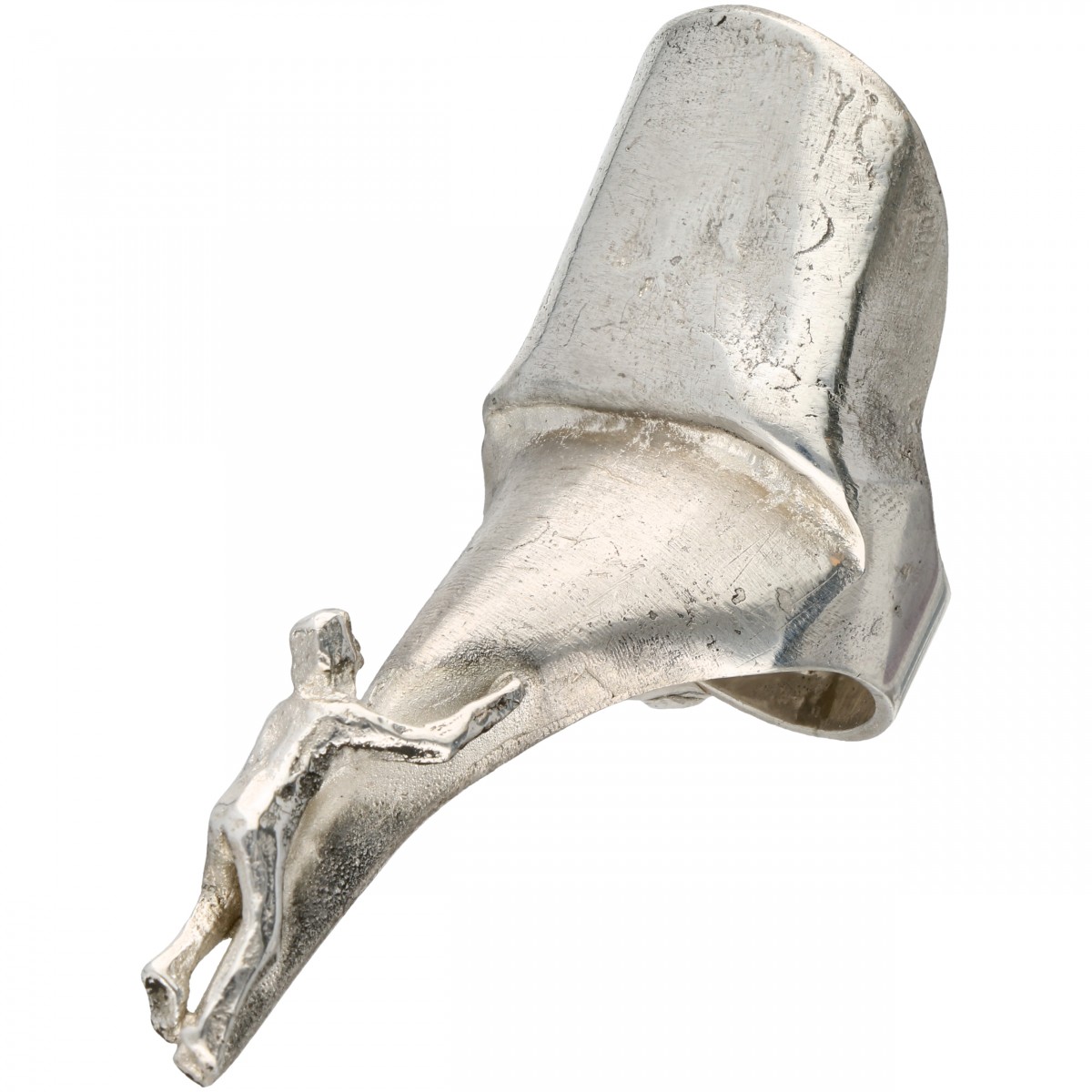 Zilveren Lapponia Libidel's Nail ring - 925/1000.