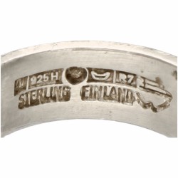Zilveren Lapponia ring - 925/1000.