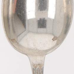 (12) delige set bestekdelen zilver.