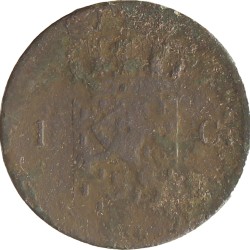 1 Cent. Willem I. 1819 U. Zeer Goed / Fraai.