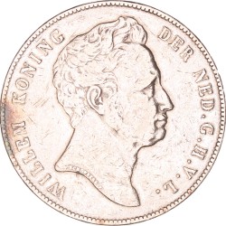 2½ Gulden. Willem I. 1840. Zeer Fraai -.