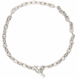 Zilveren Hermès Chaîne d'Ancre vintage collier - 925/1000.