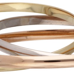 Cartier 'Trinity' 18 kt. tricolor gouden armband.