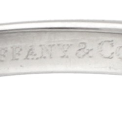 Tiffany & Co. Pt 950 platina solitair ring bezet met ca. 0.52 ct. diamant.