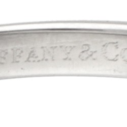 Tiffany & Co. Pt 950 platina solitair ring bezet met ca. 0.52 ct. diamant.