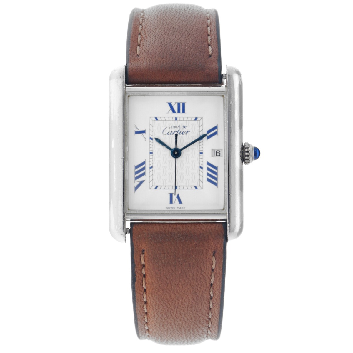 Cartier Tank 2414 - Heren polshorloge - ca. 2000.