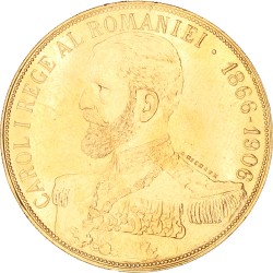 Romania. Kingdom. Carol I. 50 Lei. 1906.