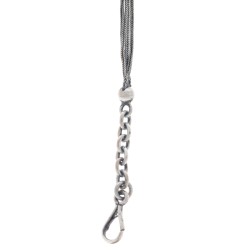 Chatelaine ketting voor zakhorloge - Zilver - Heren accessoires