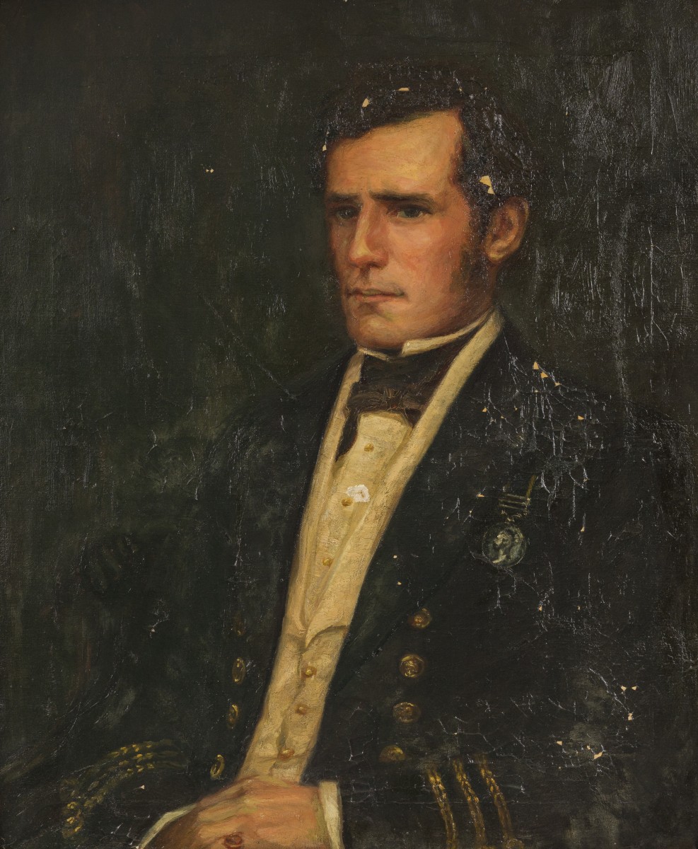Engelse School, 19e eeuw. Portret van een militair.