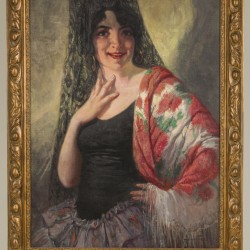 Julien 't Felt, Portret van een Spaanse schone.