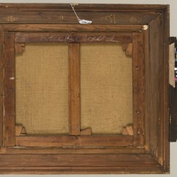Belgische School, ca. 1900. Een visser in zijn roeiboot.