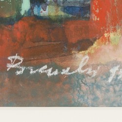 Hollandse School, 20e eeuw. Abstract.