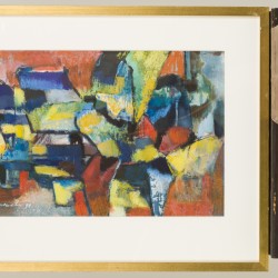 Hollandse School, 20e eeuw. Abstract.