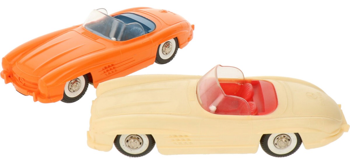 (2) Arnold / Rex Mercedes 300SL cabriolet