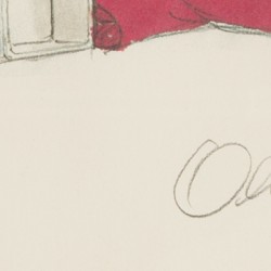 Ollie Johnston (Palo Alto, California, United States 1912 - 2008 Sequim, Washington, United States), Pinocchio.