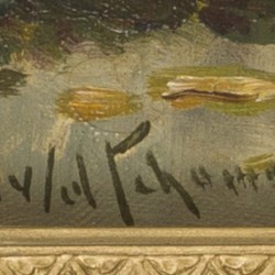 Adrianus van der Schouw (1873-1946), Koeien in de wei.