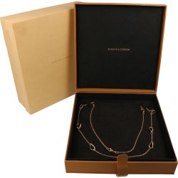 18 kt. Roségouden Schaap en Citroen Essentials collier.