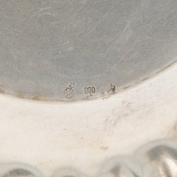 Dienblad zilver.