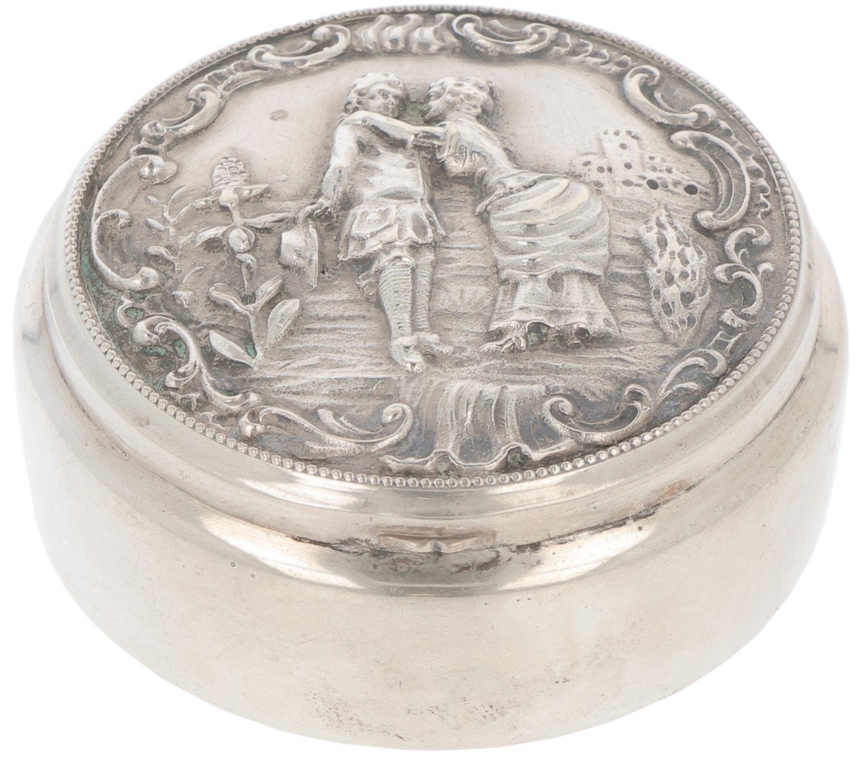 Doosje zilver.