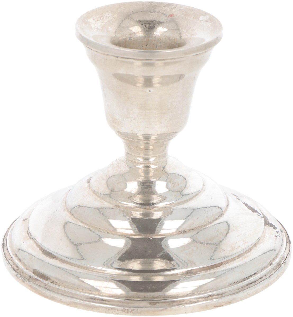 Kandelaar zilver.