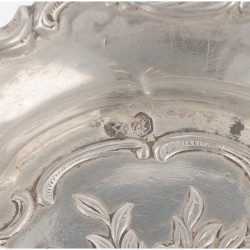 (5) delig lot bonbonschaaltjes zilver.