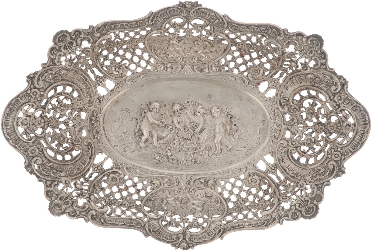 Soezenmand zilver.