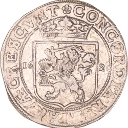 Nederlandse Rijksdaalder. Overijssel. 1620 r/r. Zeer Fraai.