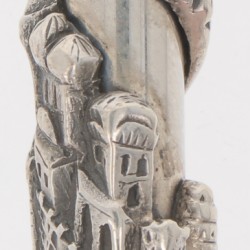 Joodse jat ( Thoralezer) zilver.