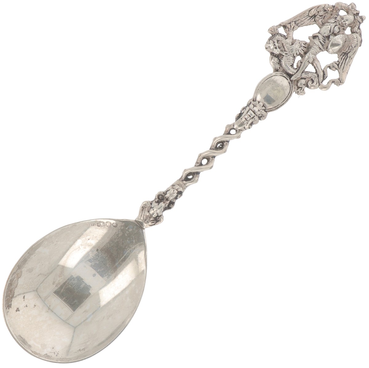 Gelegenheidslepel zilver.