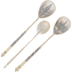 (8) delig lot theelepels & scheplepels zilver.