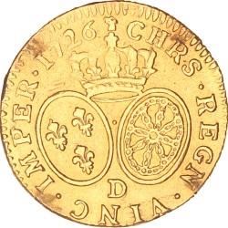 France. Louis XV. 1 Louis d'Or. 1726 D.