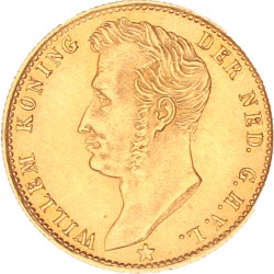 5 Gulden. Willem I. 1827 B. Zeer Fraai +.