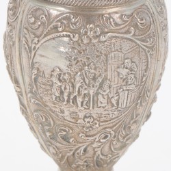 Lepelvaasje zilver.