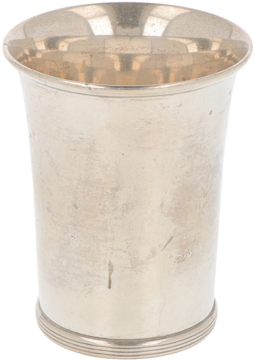 Lepelvaasje zilver.