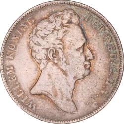 1 Gulden. Willem I. 1840. Fraai +.