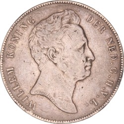 2½ Gulden. Willem I. 1840. Zeer Fraai.