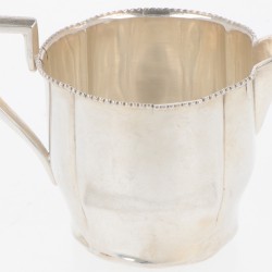 (3) delig roomstel zilver.