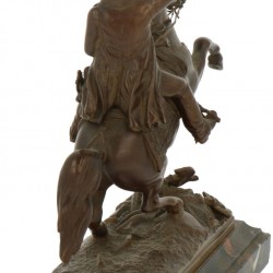 Een Russisch bronzen sculptuur. 20e eeuw.