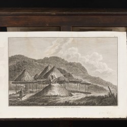 Een lot bestaande uit (3) gravures met diverse topografische landschappen (James Cook), w.o. Kamtchatka, 18e eeuw.