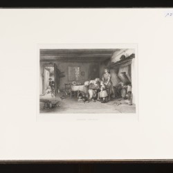 Een lot bestaande uit (6) gravures met romantische voorstellingen, 19e eeuw.