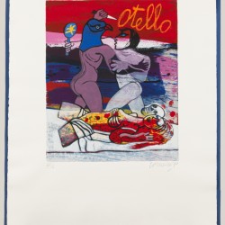 "Corneille" - Guillaume Cornelis van Beverloo (Liège 1922 - 2010, Auvers-sur-Oise, Frankrijk), Ommagio a G. Verdi.